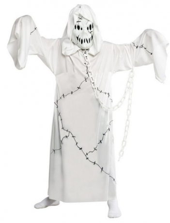 Costumul de Halloween: fantomă