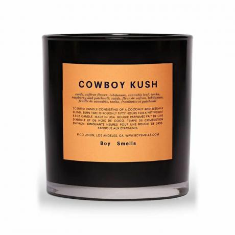 Sveča Cowboy Kush znamke Boy Smells