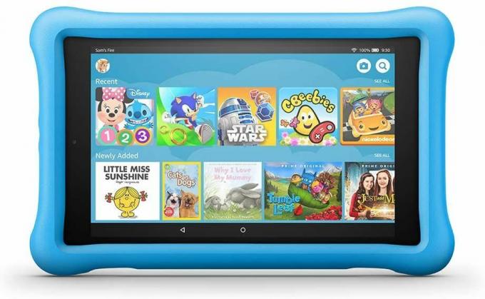 แท็บเล็ตระดับพรีเมียมที่ดีที่สุดสำหรับเด็ก: Amazon Fire HD 8 Kids Edition