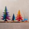12 ideias festivas de árvore de Natal DIY