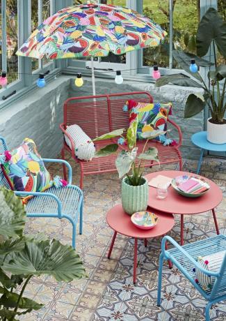 Muebles de jardín para ideas para fiestas en el jardín
