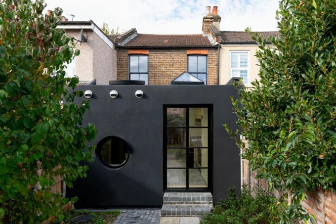 rivestimento dell'ampliamento di una casa a schiera, Londra