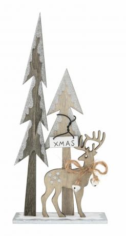 Set natalizio in legno Poundland