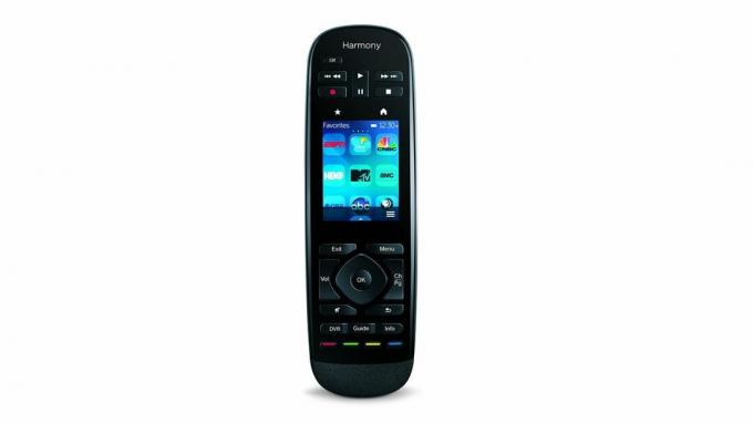 Logitech Harmony Ultimate Remote, შავი დიდი LCD ეკრანით