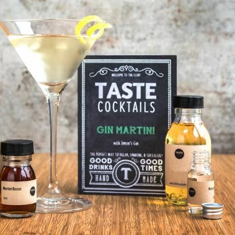 Setul de mini cocktail Gin Martini de la TASTE COCKTAILS
