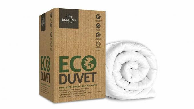 Geriausia ekologiška antklodė: „Fine Bedding Company Eco Duvet“