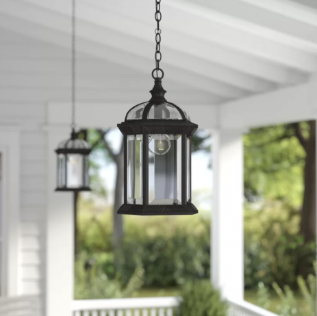 Tucker 1-Light Outdoor Hanging Lantern