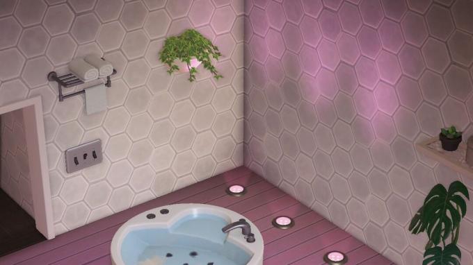 Animal Crossing: usa una morbida illuminazione rosa per aggiungere un tocco in più alle stanze neutre