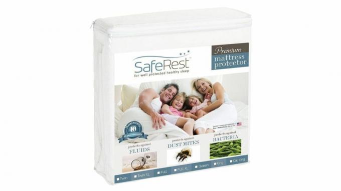 Protecteur de matelas imperméable hypoallergénique de qualité supérieure SafeRest