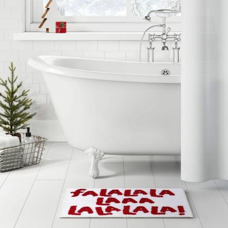 17 " x24" Falala vonios kilimėlis baltas - Wondershop ™