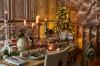 크리스마스 하우스: 축제 시즌에 맞춰 변신한 기이한 영국식 타운하우스