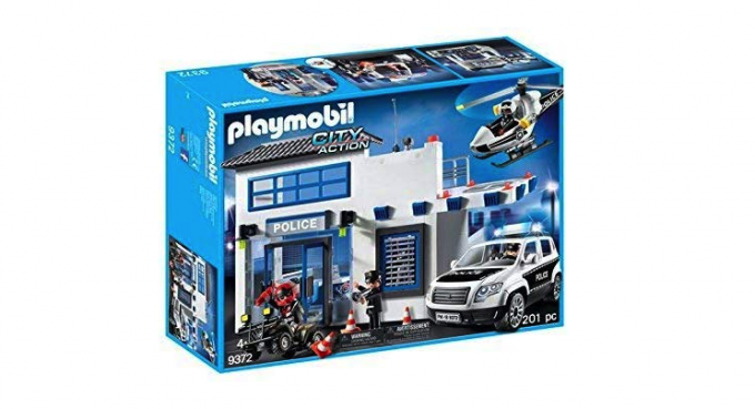 vánoční dárky pro kluky: policejní stanice Playmobil John Lewis