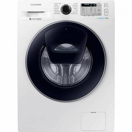 เครื่องซักผ้า Samsung: Samsung WW80K5413UW เครื่องซักผ้าอิสระ