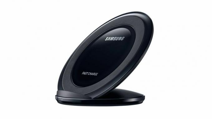 Il supporto wireless a ricarica rapida Samsung è un ottimo esempio dei migliori caricabatterie wireless