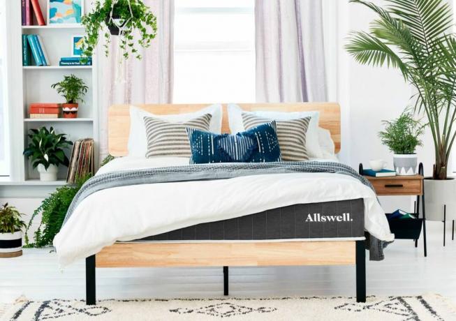 Allswell matras in een slaapkamer