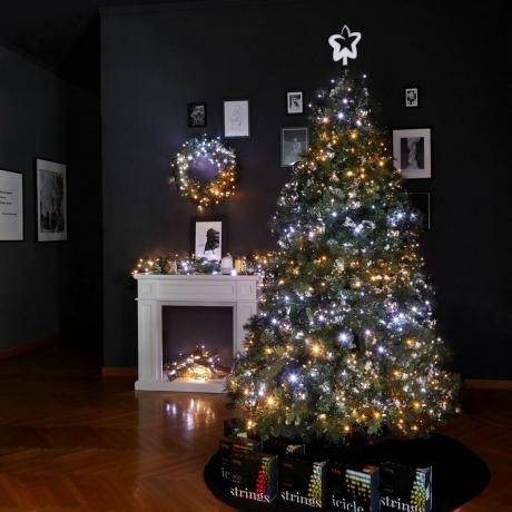 Lights4fun luces inteligentes para árboles de navidad
