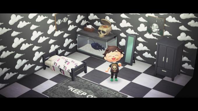 Animal Crossing: Lev din gotiske Toy Story -fantasi med dette fede kontrastskydesign