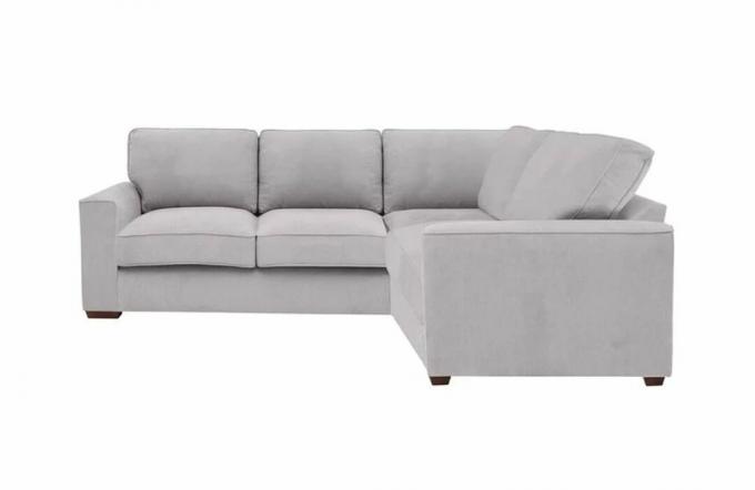 Серый угловой диван от Furniture Village