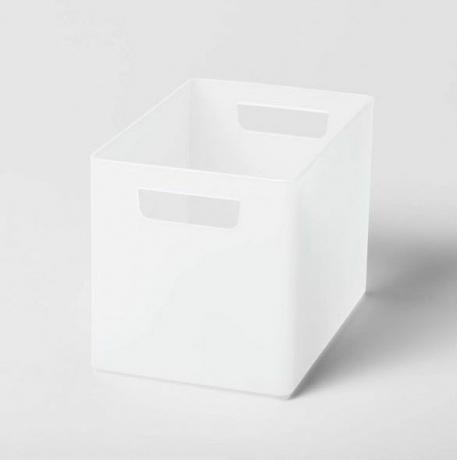 Oppbevaringsboks i klar plast
