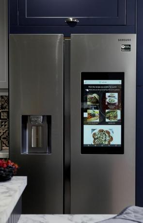 Mágneses konyhák és Samsung intelligens hűtőszekrény fagyasztó