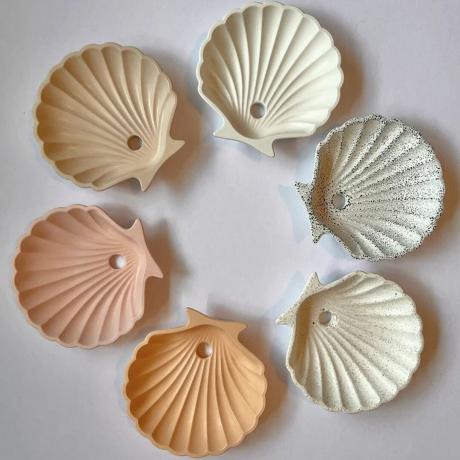 Različni posodice za milo Shell design
