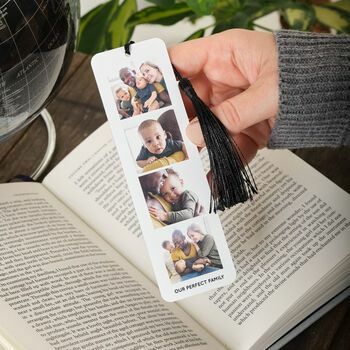 Marcador de libro de metal personalizado para cabina de fotos de WE LOVE TO CREATE