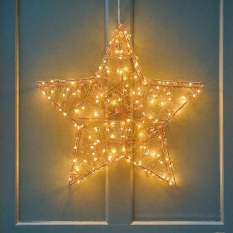 Vianočná dekorácia Oliver bonas hviezdne svetlo na dvere 