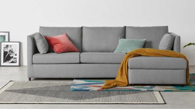 Beste sofaen som har en skjult seng - Milner fra MADE