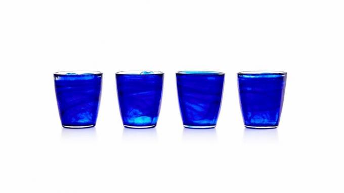 Sonje 4 puodelių rinkinys, mėlynas