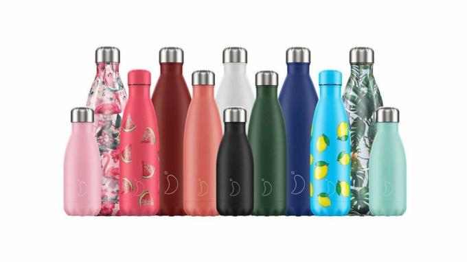 Labākā nerūsējošā tērauda ūdens pudele: Chilly ūdens pudeles