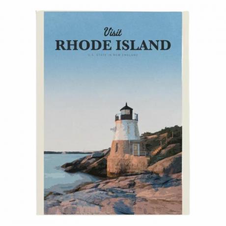 Poster del faro di Rhose Island