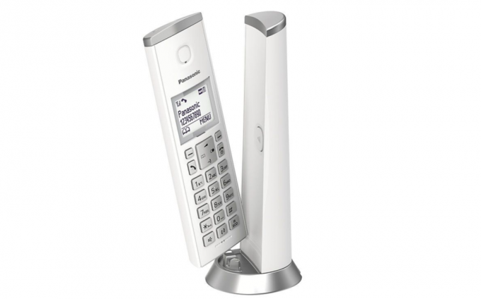 Geriausias fiksuotojo ryšio telefonas: „Panasonic KX-TGK222EW“