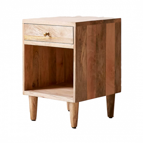 Malý noční stolek z klasického mangového dřeva