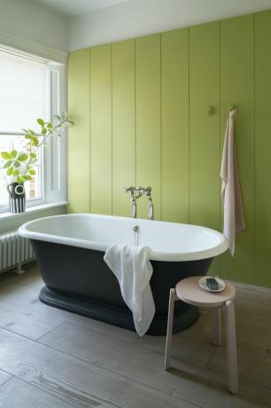 Rohelise vannitoa ideed