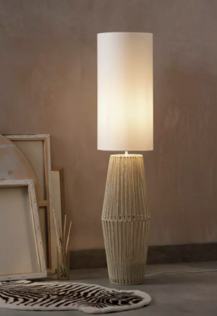Lampa podłogowa Argos Home Global z podstawą linową