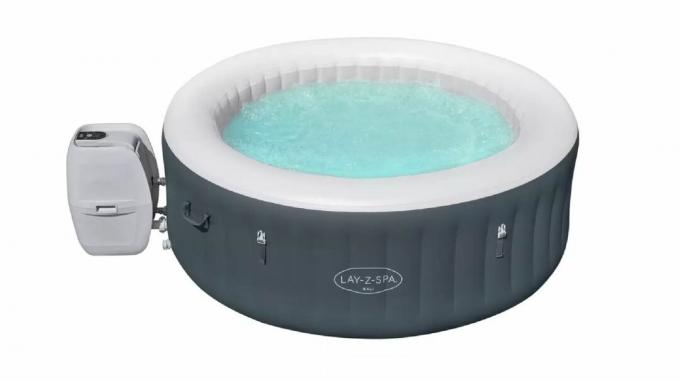 Geriausia pripučiama sūkurinė vonia su LED žibintais - „Lay Z Spa Bali 2-4 Person LED Hot Tub“